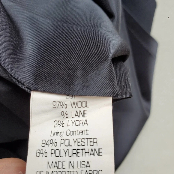 Theory Black Sheath Sleeveless Wool Dress Size 6 - Picture 7 of 9